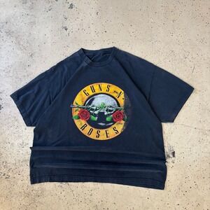 2010s Guns N' Roses Not In This Lifetime Tour Faded Black Graphic T-Shirt XXL